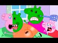 Zombie Apocalypse, Zombie Invasion at Pig House 🧟‍♀️| Peppa Pig Funny Animation