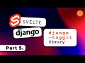 Svelte, REST Framework and django-taggit - Dynamic Tag Filtering
