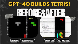 Build a Tetris Game with GPT-4o: From Screenshot to Code!