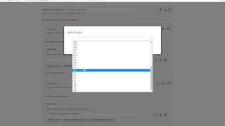 Curriculum Modification Request