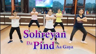 Sohreyan Da Pind Aa Gaya | Gurnam Bhullar | Sargun Mehta | Bhangra Dance Choreography | Easy Steps
