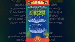 சிவபெருமானின் அருள் பெற 3 தெய்வீக இலைகள் #vilva #eruka #shamileaves