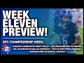 WEEK ELEVEN PREVIEW + SPC TITLE GAMES! | The Texas Private School Podcast: Episode 117