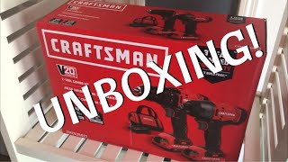 Unboxing Craftsman Drill/Driver combo and some extra savings!