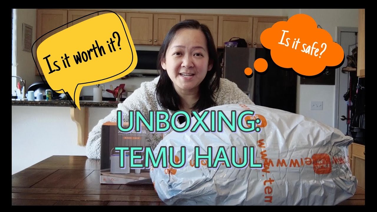 Unboxing Temu Haul Youtube