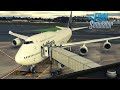 Lufthansa 747-8 Extremely Realistic Full Flight in 4K | Frankfurt - Boston | MSFS2020