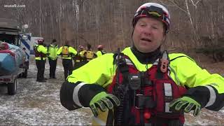 Montgomery County Fire and Rescue says: Stay off the ice!