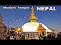 SWAYAMBHUNATH STUPA - MONKEY TEMPLE Buddhist temple in Kathmandu, Nepal