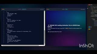 Crazy CSS Loading Animation 🔥 Black Hole Loader Using Only CSS (No JavaScript)