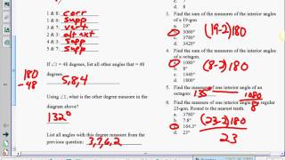Unit 5 Test Geometric Relationships