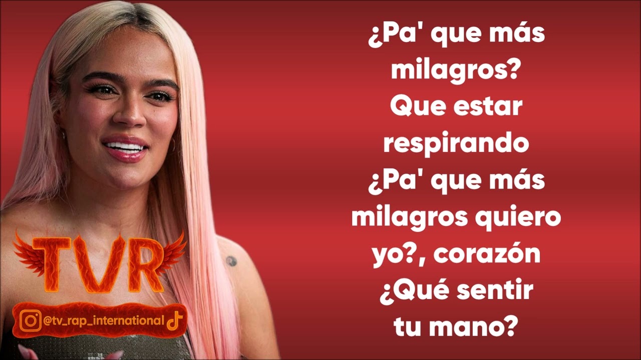 Karol G Milagros Letra Lyrics Chords Chordify