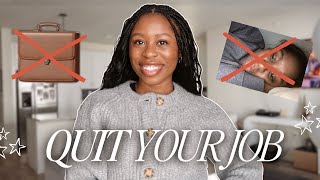 Escape the 9-5 | My Honest Advice If You Want to Quit Your Job...(Your 90 Day Backup Plan)