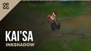 Ink Shadow Kai’Sa – OP.GG Skin Review – League of Legends