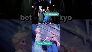 Tokyo Disneyland vs Disney World: Frozen Edition ❄️ #disneyparks