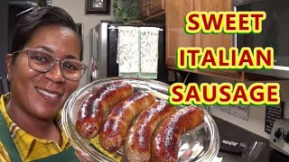 Cooking Sweet Italian Sausage | Breakfast Sausage I Cooked For Our Last Breakfast Episode!