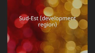 Sud-Est (development region)