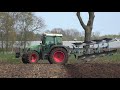 ploegen met fendt farmer 412 vario comfort en lemken opal 110 wentelploeg 2021