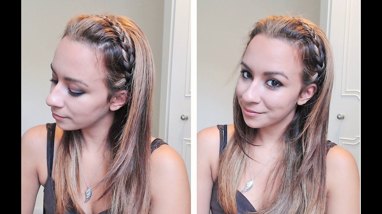 Braided Headband Tutorial - YouTube