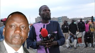 ANGRY OKANGA LECTURES RUTO FOR LYING TO SOWETO RESIDENTS ON BUILDING A ROAD!!