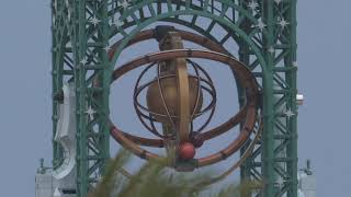 A look at the orbital mechanics at entrance of Epic Universe