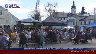 Letohrad: Den partnerských měst přilákal na Václavské náměstí spousty lidí