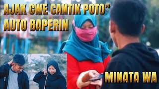 PRANK AJAK CWE CANTIK POTO\