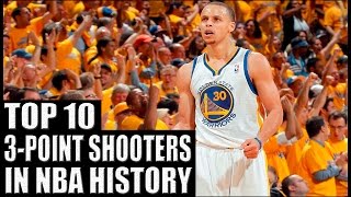 Top 10 3 Point Shooters in Nba History
