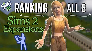 Ranking all 8 Sims 2 Expansion Packs!🤓💻| Sims 2 Mods \u0026 More