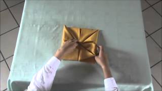 Lotus Napkin Fold