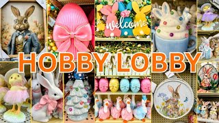Hobby Lobby Easter/Spring Decor Section Is EGG-CITNG & an ABSOLUTE MUST-SEE 🐇 | Shop With Me