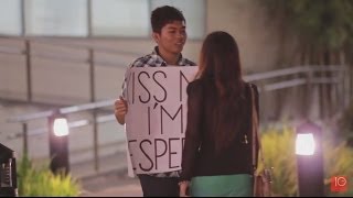 Kiss me I'm desperate social experiment in Cebu