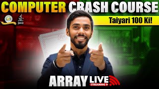 PYQ Array Important Programs of Array | Computer Crash Course | Double Dimensional Array