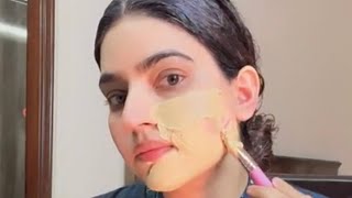 hair and face treatment with Rabia Amir