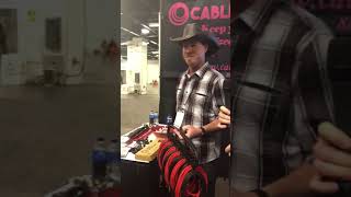 Cable Wrangler at NAMM 3