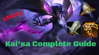 Kai'sa Complete Guide | S-Tier ADC | No Death Gameplay | Wild Rift