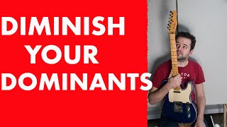 🔴Dominant becomes diminished🎸Spice up your progressions