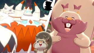 【Pokemon Camp】Skwovet・Greedent・Guzzlord vs Shiny Evolve Cute