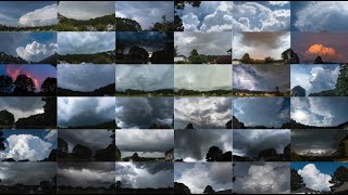 2021 Thunderstorm Time-lapse Compilation