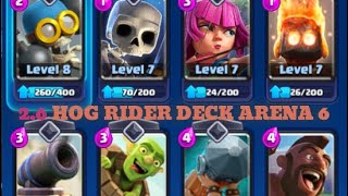 2.6 HOG DECK FOR ARENA 6