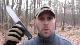 Ontario Knife Blackbird SK5: Bushcraft and Survival Knife - Amazingly Comfortable!