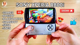 Sony Ericsson Xperia Play R800i Games, PPSSPP, GAMEBOY, PLAYSTATION, SEGA, SNES #sonyxperia #games