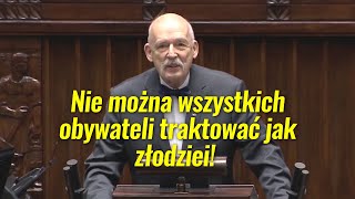 Czy można obywateli traktować jak potencjalnych złodziei?  JKM o Kodeksie Postępowania Cywilnego.