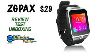 ZGPAX S29 Review: Test and Unboxing - Synchronisation of the Watchphone ZGPAX S29