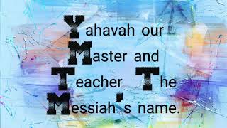 The Messiah's Name