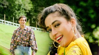 Kam Se Kam Itna | Dil Tera Aashiq (1993) | Salman Khan | Madhuri Dixit | Alka Yagnik | 90's Romantic