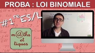 Calculer une probabilité sur une loi binomiale - Première ES-L