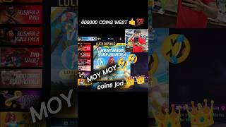 Free fire gold royal west 1 crore coins ll #trending #freefire #youtube #shortvideo