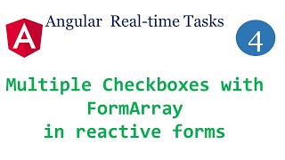 angular reactive forms with multiple checkboxes | Form array in angular | Angular tutorials