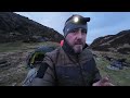 Bad Weather Mountain Camping in the MSR Access 1 Tent  Lake District National Park