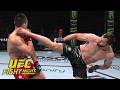 Muslim Salikhov WHEEL KICK KO of Song Kenan at #UFCMacau | ESPN MMA